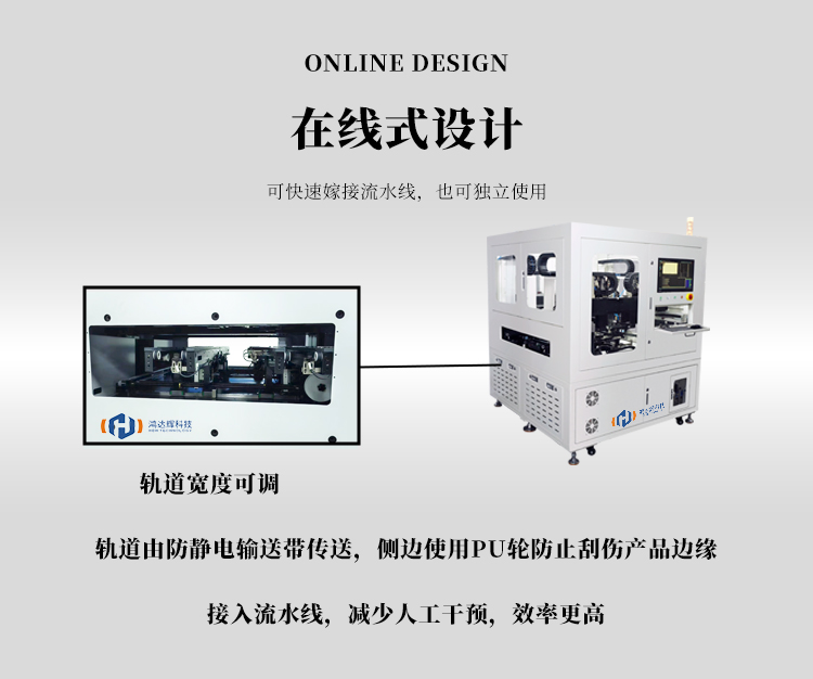 在线式点胶机HDH-1159M在线式功能展示图